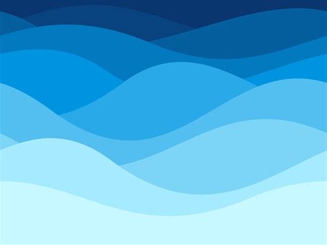 blue waves pattern summer lake wave water flow abstract vector seaml by tartila thehungryjpeg