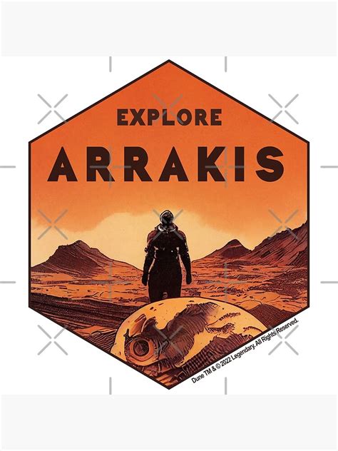 Explore Arrakis Dune Poster For Sale By Splode Redbubble
