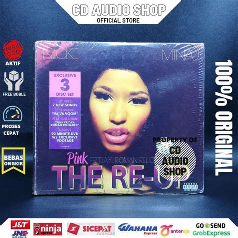Promo Cd Nicki Minaj Pink Friday Roman Reloaded The Re Up Diskon 23