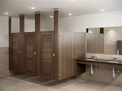 Ironwood Manufactured Toilet Partitions And Classic Louvered Bathroom
