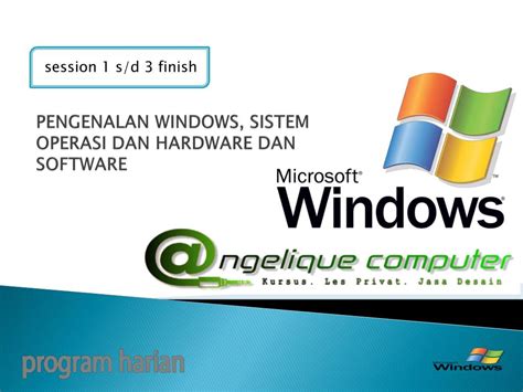 Ppt Pengenalan Windows Sistem Operasi Dan Hardware Dan Software