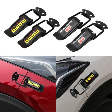 2 Piecesset Lock Clip Kit For Racing Auto Accessories Car Bumper