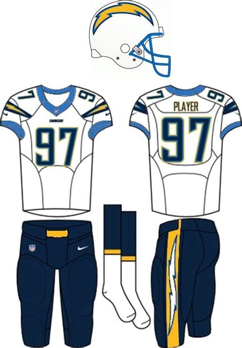 Chargers Concept Uniforms Nfl Outfits Football Uniforms San Diego
