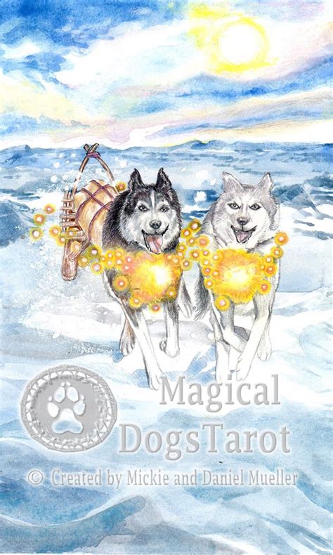 Maybe you would like to learn more about one of these? The Chariot from Magical Dogs Tarot, coming September 2018 ...
