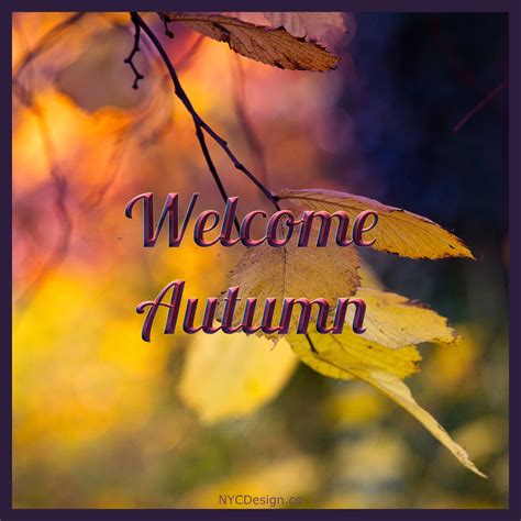 Welcome Autumn Images Captions And Quotes Calendars