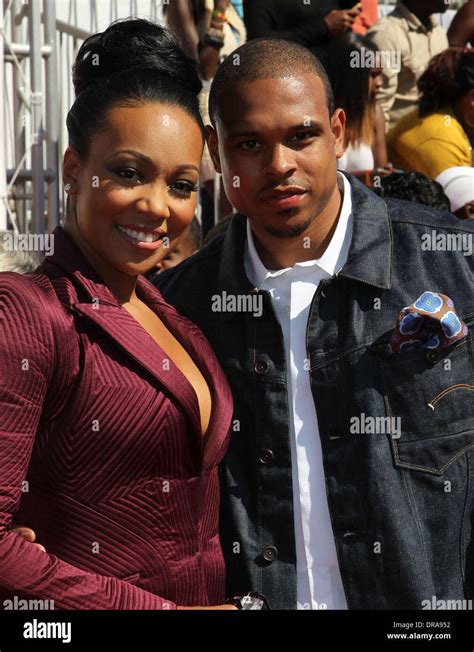 Monica Denise Brown Shannon Brown 2012 Bet Awards At The Shrine Auditorium Arrivals Los