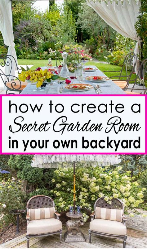 Secret Garden Design Ideas How To Create Your Own Garden Room
