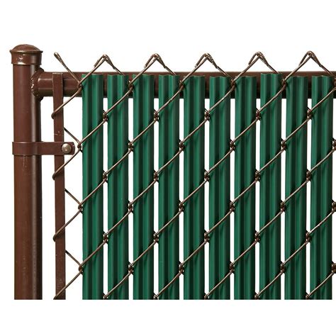 4ft Green Ridged Slats For Chain Link Fence Add Privacy And Curb