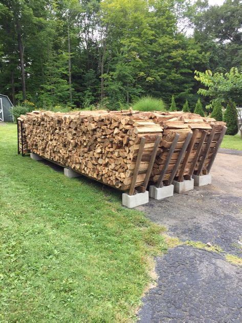 Diy Firewood Shelf Ideas Help You To Keep The Stacks Of Firewood Dry