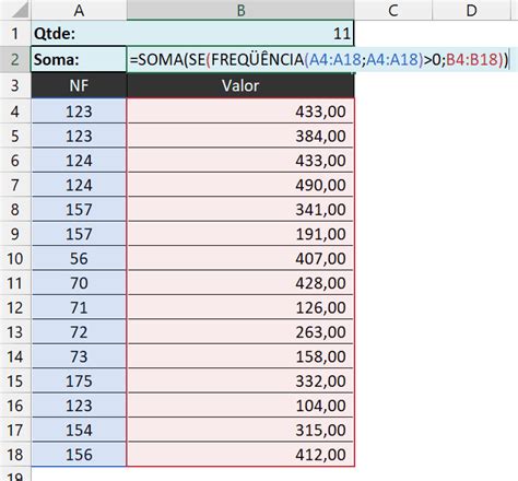 Contar Valores Distintos Excel Somar Valores Distintos Excel