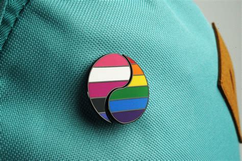 Customizable Pride Pin Legacy Edition Lgbt Gay Bi Lesbian Trans Ace