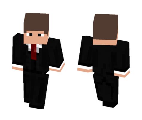 Download Man In A Suit Minecraft Skin For Free Superminecraftskins