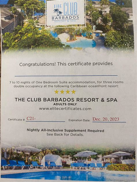 lot the club barbados resort and spa adults only