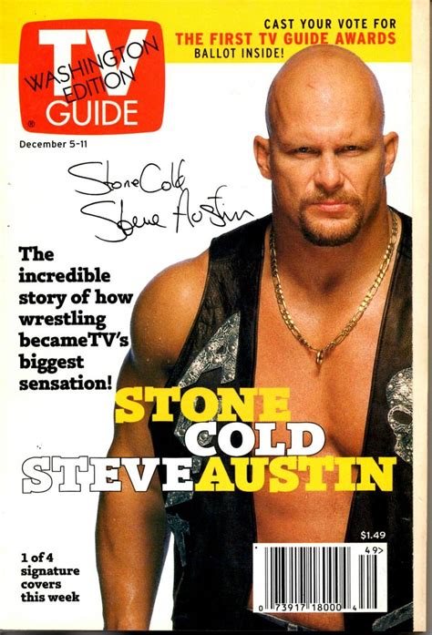 Stone Cold Steve Austin December 5 11 1998 Stone Cold Steve Tv Guide Steve Austin