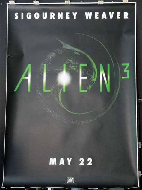 Alien 3 1992 Original Rolled 27 X 40 Advance Movie Poster Vintage