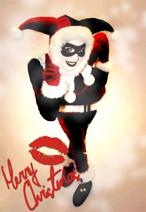 Harley Quinn Christmas By Nairdacordova On Deviantart