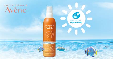 The Eau Thermale Avène Brand Committed To Skin Protect Ocean Respect