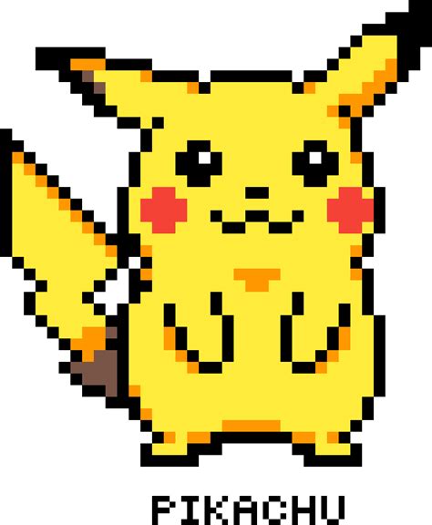 Download Pikachu Pixel Pikachu Transparent Png Download Seekpng