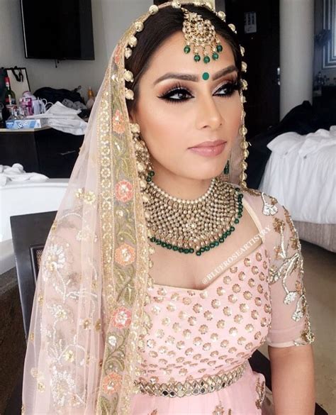 pinterest pawank90 indian bridal indian bride makeup indian