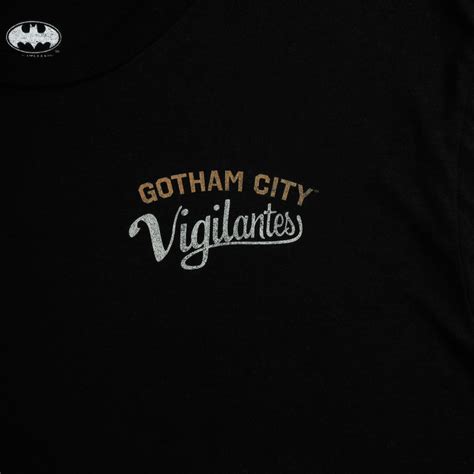 Dc Comics Gotham Vigilantes Team Black Tee Dc Comics Heroes And Villains