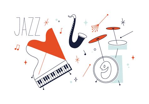 Jazz Music Vector Download Free Vector Art Stock Graphics And Images