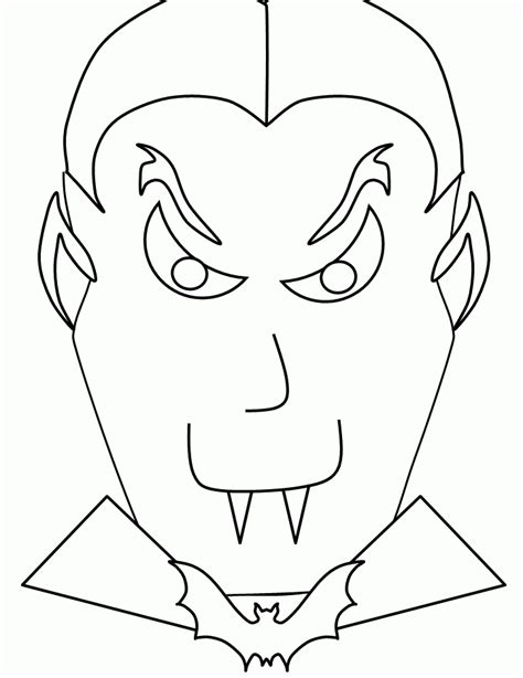 Vampire Pictures For Kids Coloring Home