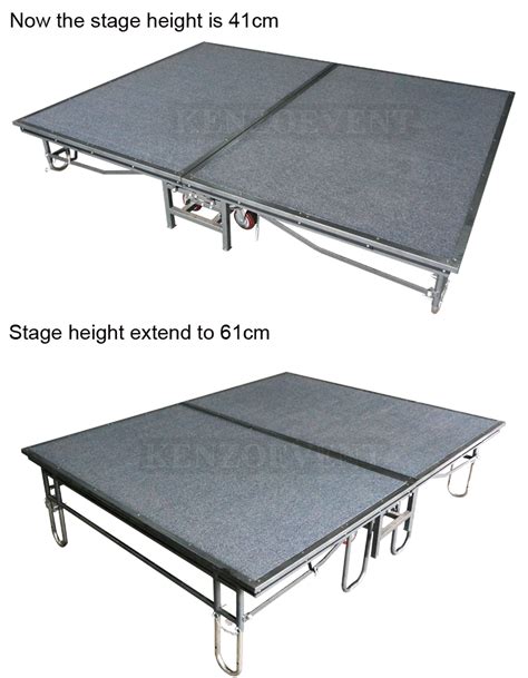 Steel Mobile Folding Stage Platform - Buy Folding Stage ...