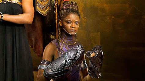 Watch Black Panthers Princess Shuri Freestyle Rap On The Set Of The