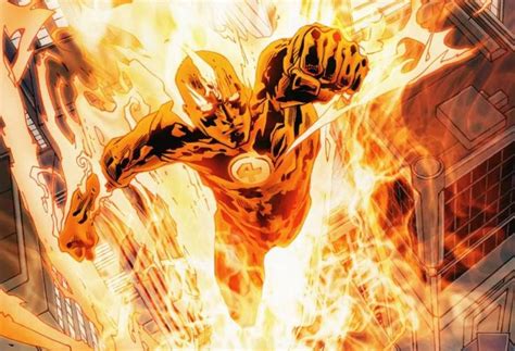 Human Torch Human Torch Fantastic Four Comic Books Art