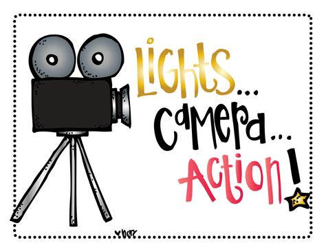 Lights Camera Action Clipart Clipart Best Clipart Best
