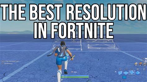 The Best Resolution In Fortnite And Why I Use It Youtube