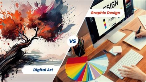 Digital Art Vs Graphic Design Similarities Differences
