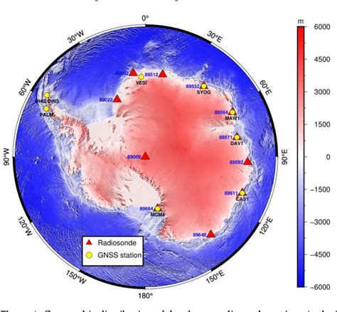 Figure 1 From Investigation Of Antarctic Precipitable Water Vapor