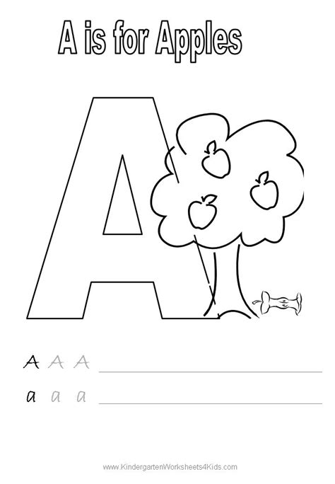 Free Printable Letter A Worksheets Printable World Holiday
