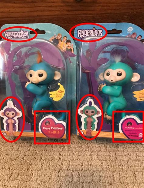 counterfeit fingerlings are being sold at walmart amazon and ebay fake fingerlings