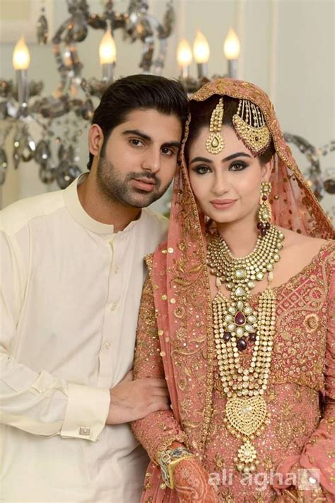 Bunto Kazmi Couple Wedding Dress Pakistani Bridal Dresses Fashion