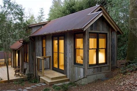 Rustic Cabin Gets A Makeover Using Salvaged Material