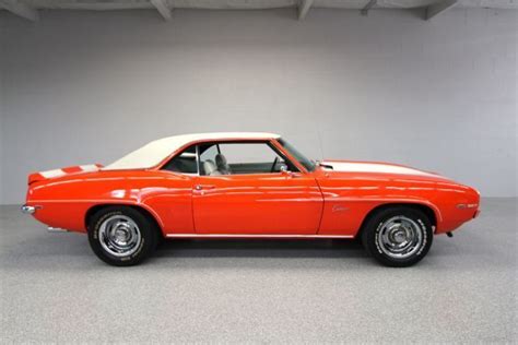 1969 Camaro Match S 327 Factory Hugger Orange 100 Rust Free