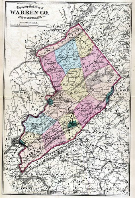 Maps Warren County 1872