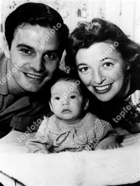 Actor Louis Jourdan With Hiw Wife Quique And His Son Louis Junior Aged