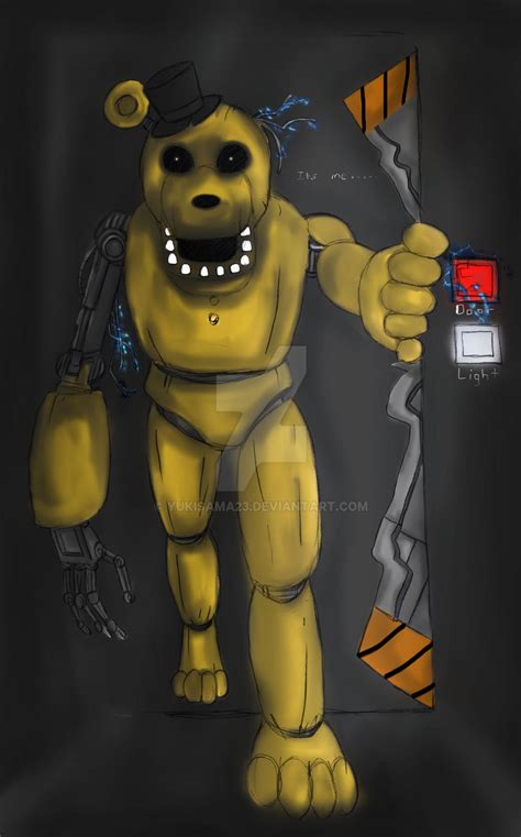 You Cant Lock Out Golden Freddy By Yukisama23 On Deviantart