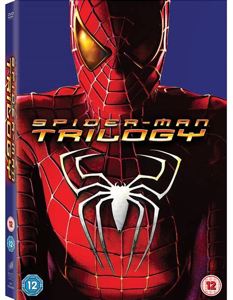 Spider Man 2002 Spider Man 2 2004 Spider Man 3 2007 Set 3 Dvds Uk