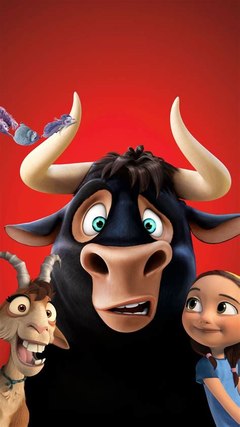 Ferdinand 2017 Phone Wallpaper Moviemania Disney Drawings