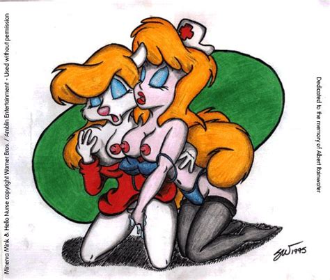Rule 34 1995 2girls Animaniacs Areola Blonde Hair Breasts Classic Cum