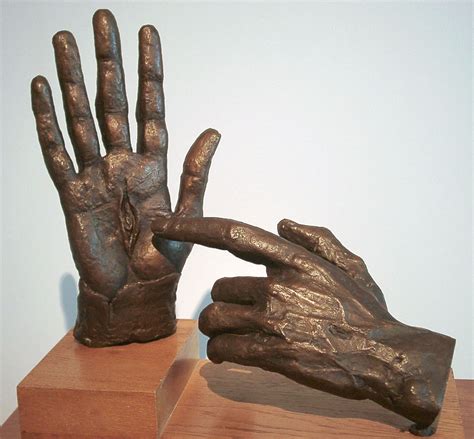 The Hands Of The Risen Christ By Us Sculptor Jacob Epstein 1880
