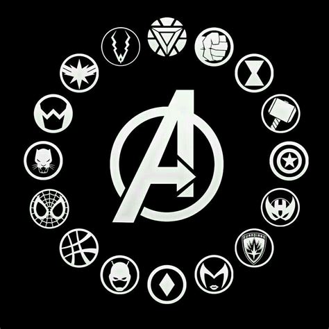 Avengers Logos Symbols Artofit
