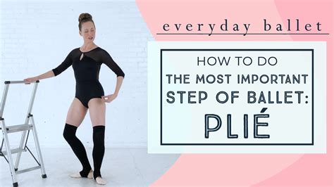 Ballet Basics How To PliÉ Youtube
