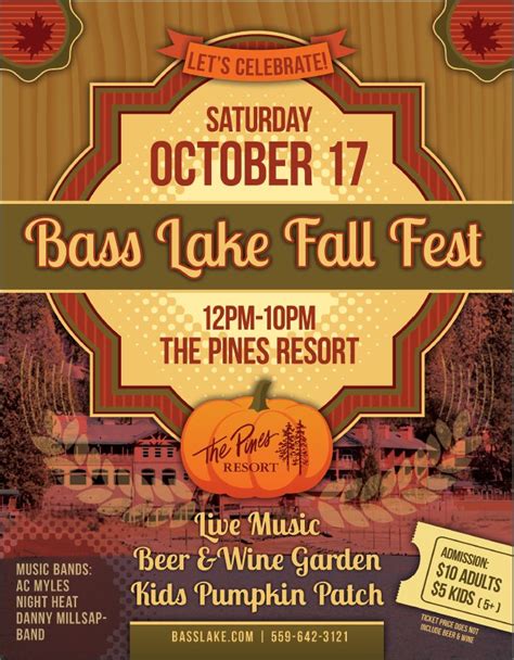 Bass Lake Fall Fest Sierra News Online