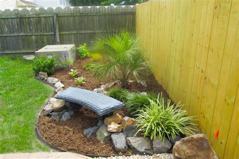 Backyard Beach Landscaping With Rocks Fence Landscaping