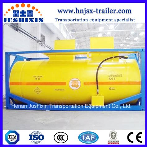 High Quality 20000 Liters Chlorine Lpg Gas Tank Container China Iso